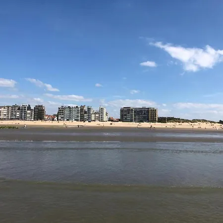 On Belgian Coast With Sea View, Cleaning Included *